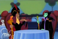 Maleficent Jafar and Iago