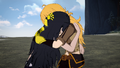 Yang comforts Blake