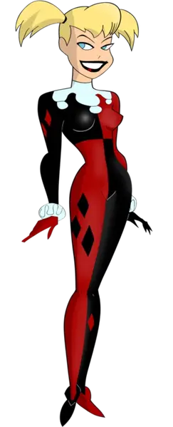 File:Harley Quinn DCAU unmasked.webp