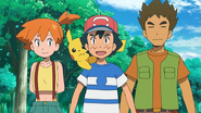 Ash (Reunited with Misty and Brock)