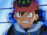 Ash possessed by the wicked King of Pokélantis