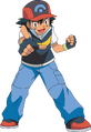 Ash in his Sinnoh Outfit